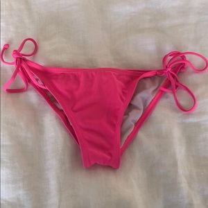 Billabong neon pink bikini bottoms